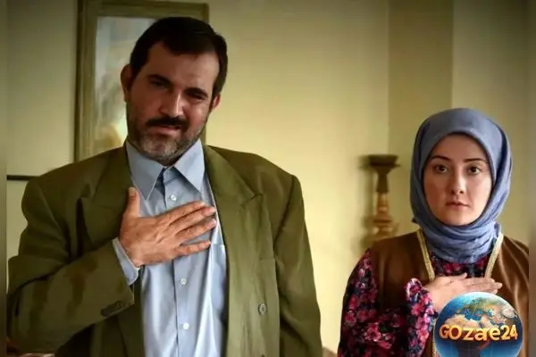 تصویر دیدنی افشین غیاثی در 56 سالگی کنار آناهیتا همتی در سال 98؛ لحظه‌ای ماندگار از بازیگری در سریال «سوجان»