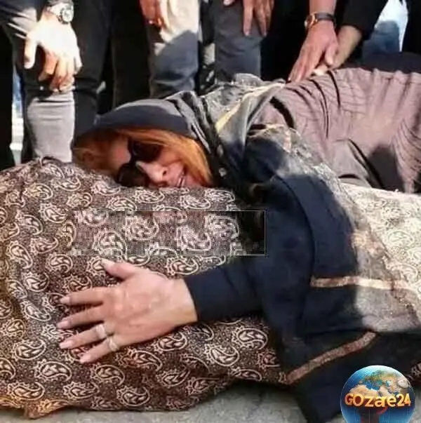 حضور هنرمندان سرشناس در خاکسپاری نسرین مقانلو و پسرش ارشیا + تصاویر و جزئیات مراسم