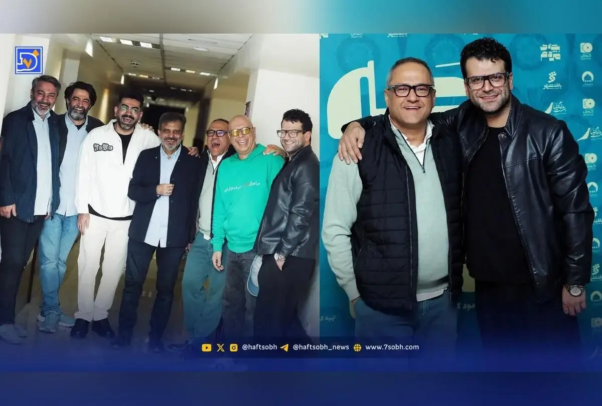 اکران مردمی «بچه مردم» با حضور رامبد جوان و روزبه حصاری در پردیس کورش؛ لحظاتی جذاب و پرطرفدار در سینما