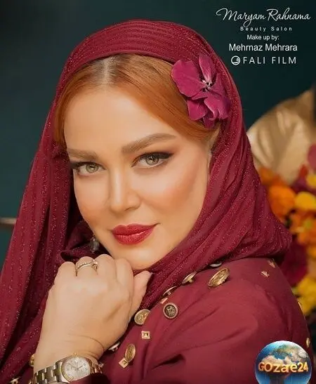 بهاره رهنما با استایل رم باستانی روی تخت آویز پارچه‌ای در صفحه اینستاگرام خود ظاهر شد