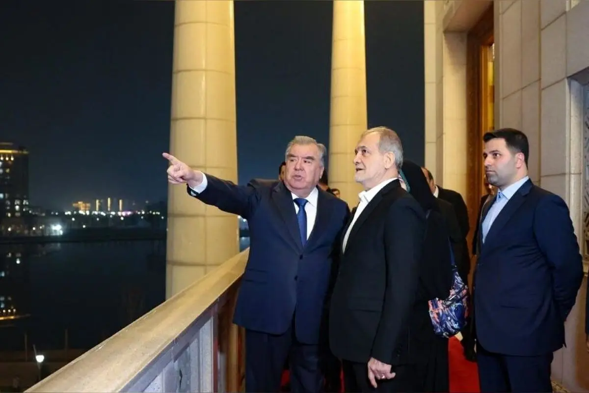 دیدن کاخ نوروز تاجیکستان توسط رئیس جمهور ایران و تاجیکستان: معماری بی‌نظیر و هنر ملی در قلب آسیای مرکزی