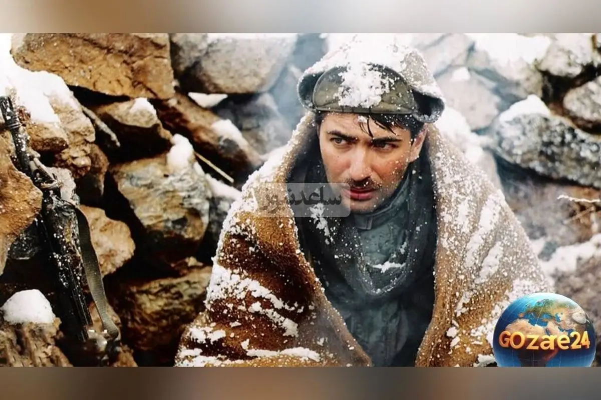 پشت صحنه فیلم «اشک سرما» با حضور پارسا پیروزفر در برف و کولاک سال ۱۳۸۲ | فیلمی ضدجنگ در کردستان ایران