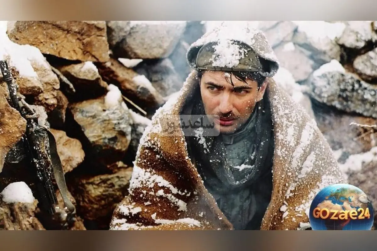 پشت صحنه فیلم «اشک سرما» با حضور پارسا پیروزفر در برف و کولاک سال ۱۳۸۲ | فیلمی ضدجنگ در کردستان ایران