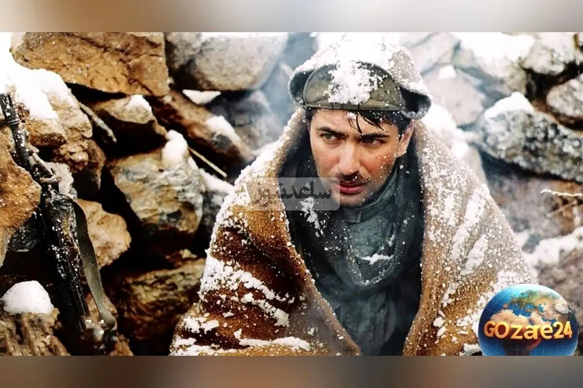 پشت صحنه فیلم «اشک سرما» با حضور پارسا پیروزفر در برف و کولاک سال ۱۳۸۲ | فیلمی ضدجنگ در کردستان ایران
