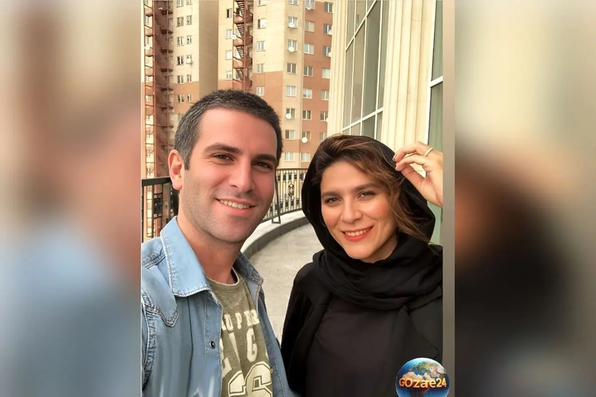 عکس دیده نشده از گریم عجیب سحر دولتشاهی و هوتن شکیبا در تئاتر بینوایان 97