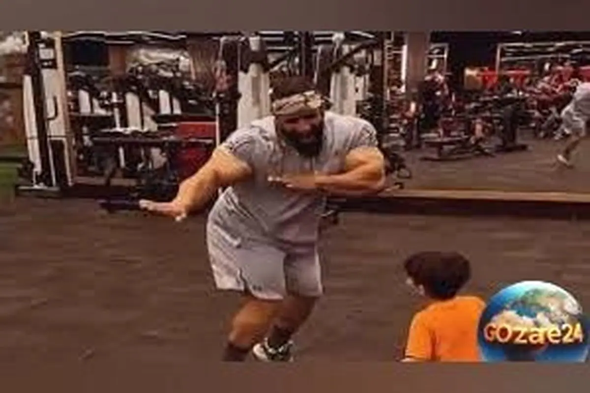 شوخی کاربران با حرکت عجیب هادی چوپان پس از تمرین + ویدئو و جزئیات زندگی ورزشکار «گرگ ایرانی»