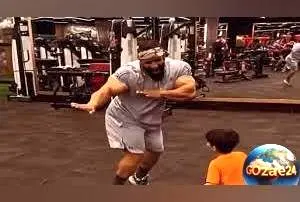 شوخی کاربران با حرکت عجیب هادی چوپان پس از تمرین + ویدئو و جزئیات زندگی ورزشکار «گرگ ایرانی»