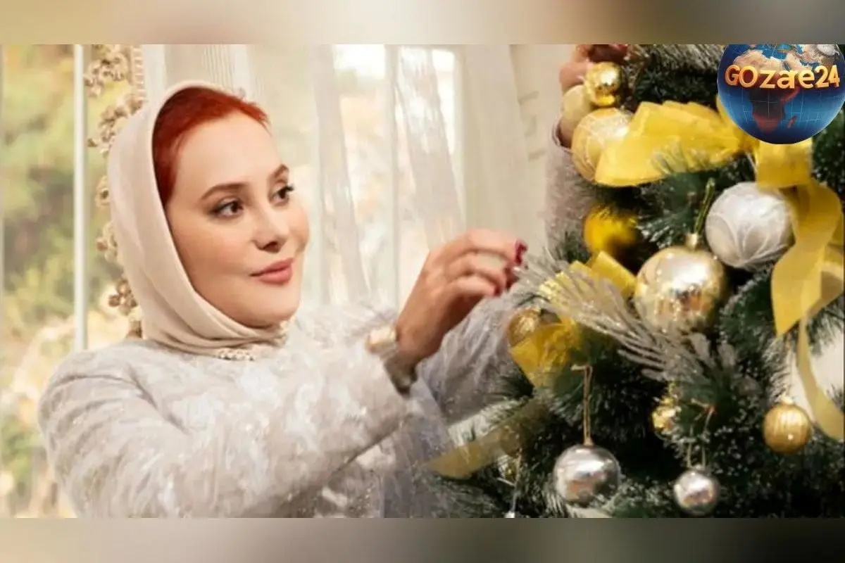 تصاویر کریسمسی هنرمندان محبوب ایران؛ آرام جعفری و مرجانه گلچین در فضای جشن و شادی