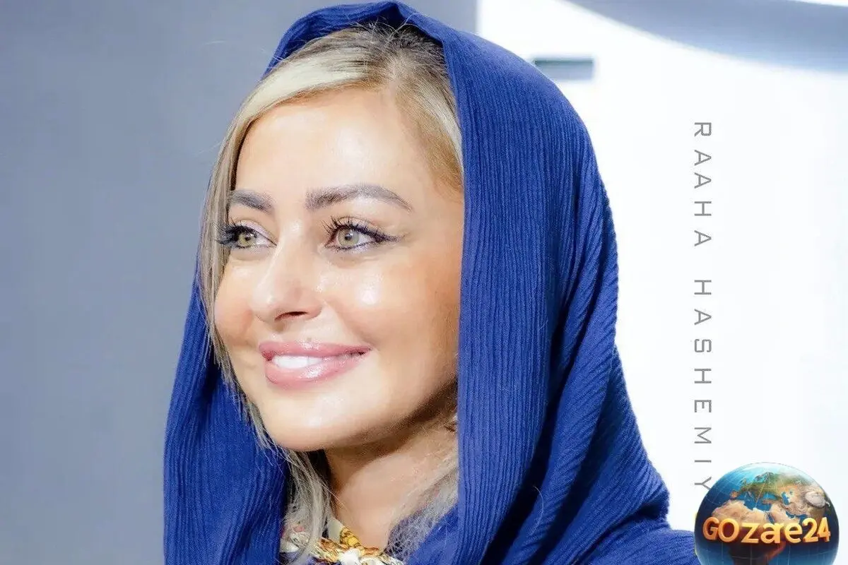 تصویر حیاط لاکچری و پرگل نفیسه روشن، حس لوکس و رویایی خانه‌ای مجلل را به نمایش می‌گذارد