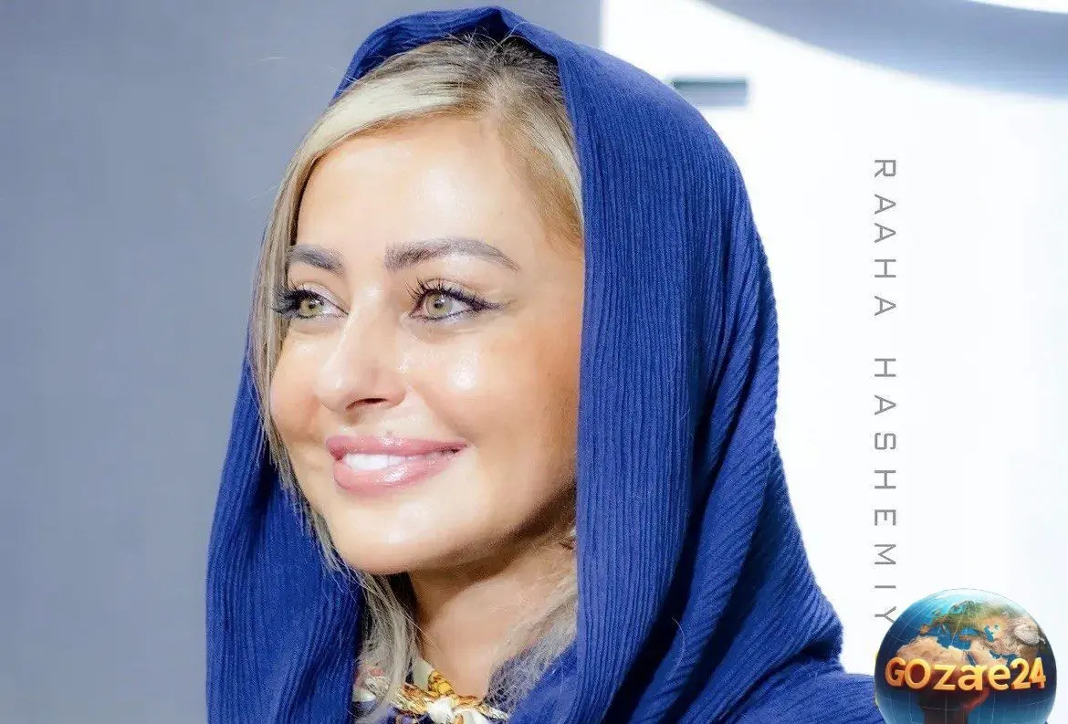 تصویر حیاط لاکچری و پرگل نفیسه روشن، حس لوکس و رویایی خانه‌ای مجلل را به نمایش می‌گذارد