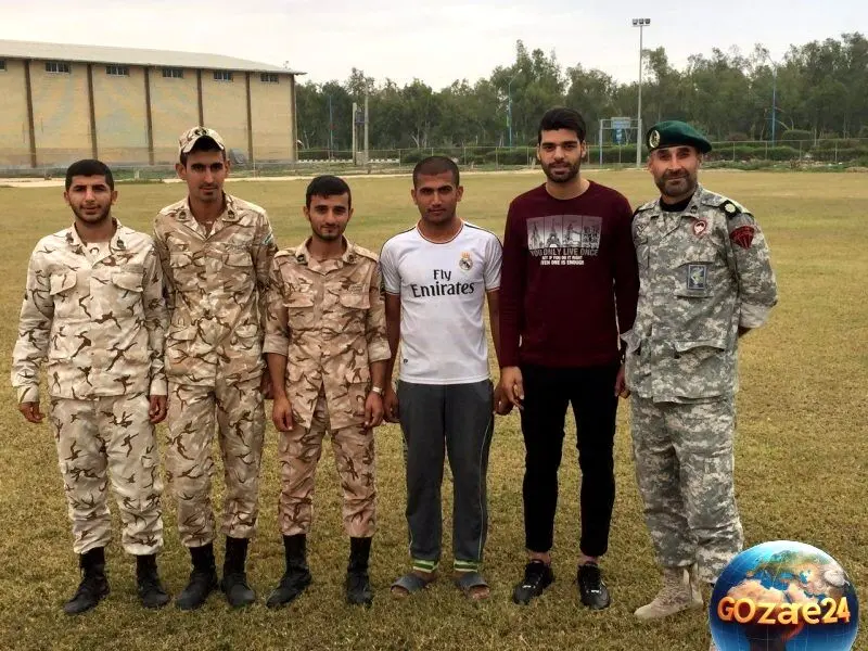 عکسهای نادر و دیده نشده از ستاره‌های تیم ملی فوتبال ایران در لباس سربازی ارتش و سپاه پاسداران