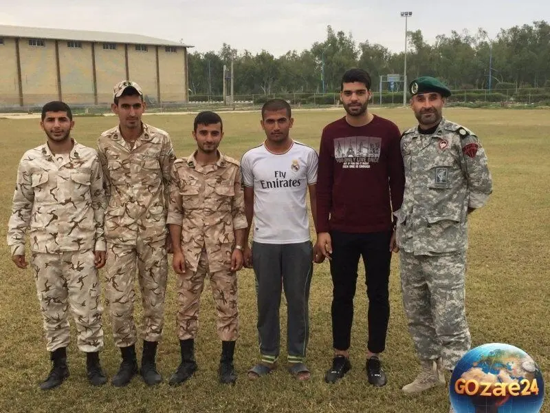 عکسهای نادر و دیده نشده از ستاره‌های تیم ملی فوتبال ایران در لباس سربازی ارتش و سپاه پاسداران