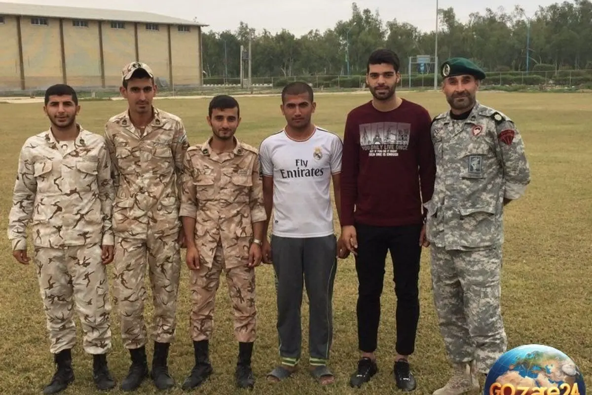 عکسهای نادر و دیده نشده از ستاره‌های تیم ملی فوتبال ایران در لباس سربازی ارتش و سپاه پاسداران