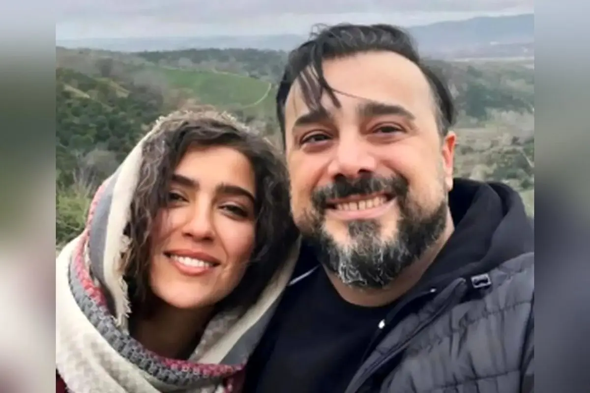 مونا کرمی در کنار سپند امیرسلیمانی با استایل راک و جذاب در تماشاخانه ایران‌شهر