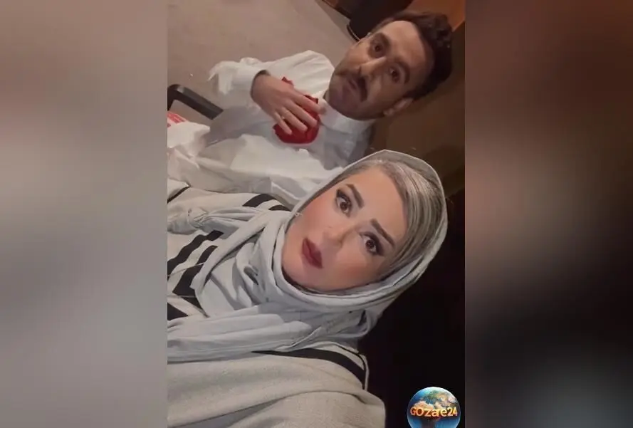 شوخی خنده‌دار نعیمه نظام‌دوست با نیما شعبان‌نژاد در پشت صحنه برنامه «شفرونی»: گربه اشرافی چه کسی بودی تو؟