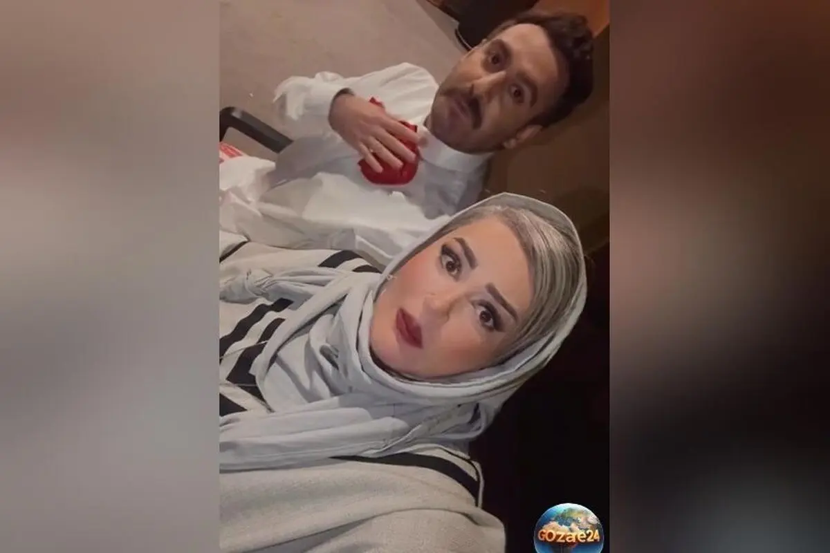 شوخی خنده‌دار نعیمه نظام‌دوست با نیما شعبان‌نژاد در پشت صحنه برنامه «شفرونی»: گربه اشرافی چه کسی بودی تو؟