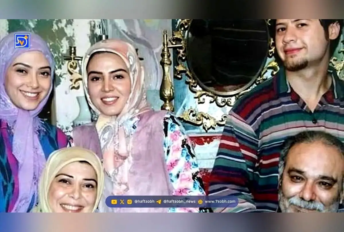 تصویر سنگ قبر نادیا گلچین و پدرش در خانه ابدی | یادگاری از هنر و عشق در دل تاریخ