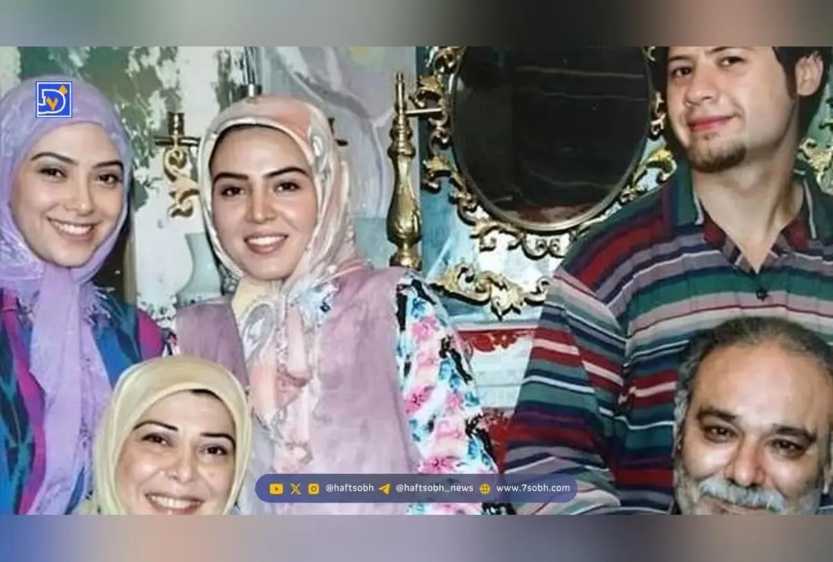 تصویر سنگ قبر نادیا گلچین و پدرش در خانه ابدی | یادگاری از هنر و عشق در دل تاریخ