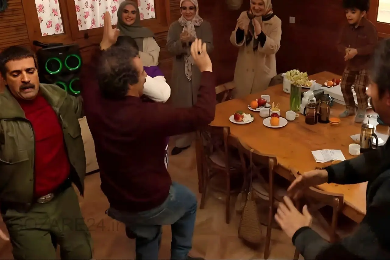 رقص مازنی اهالی پایتخت از نقی تا بهروز و رحمت و ارسطو و بهتاش| پایتخت ۷ و سکانس بامزه رقص گروهی