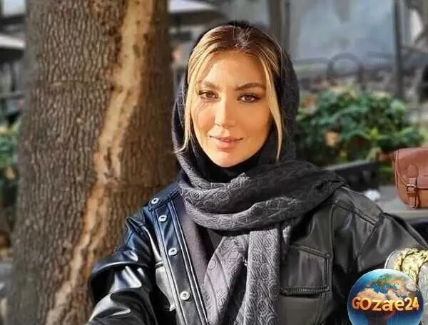 تصویر حیاط شخصی مینا مختاری با درخت سیب و میوه چینی پس از مادر شدن | زندگی خصوصی و لحظات آرام خانم طراح