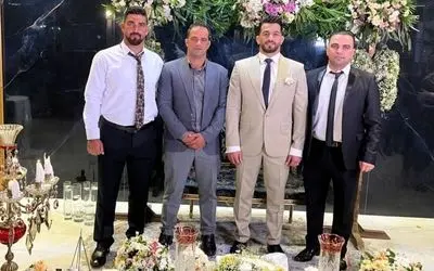 عروسی خاص حسن یزدانی؛ تصاویر لوکس و دیزاین شیک در شب جشن ازدواج کاپیتان کشتی آزاد ایران