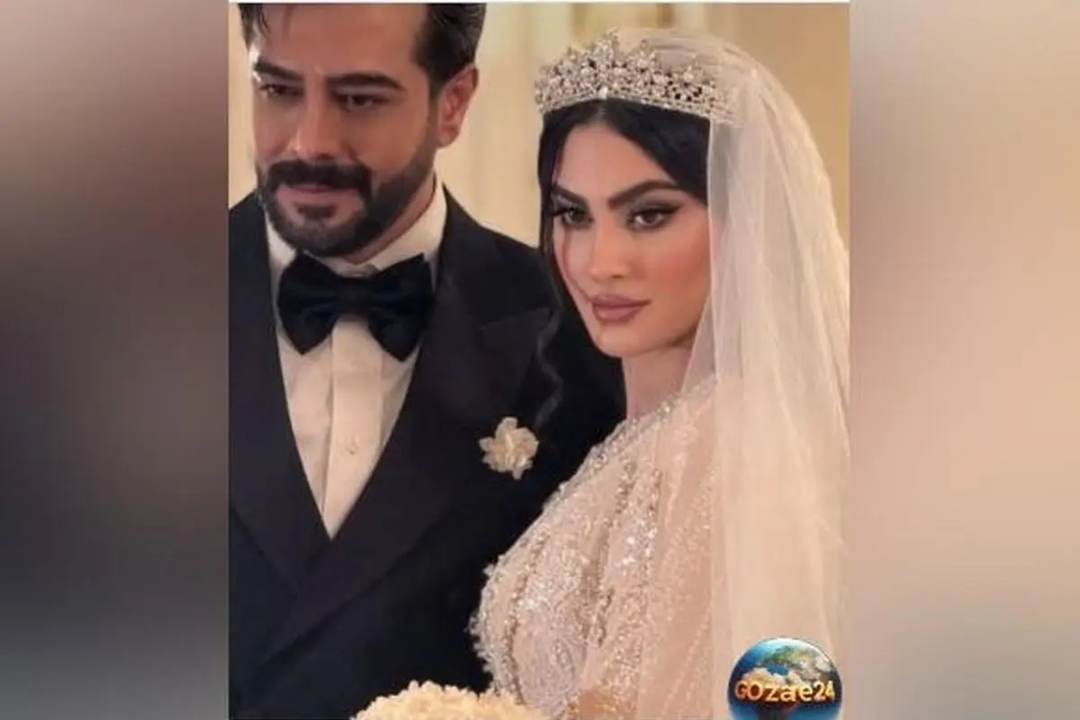 محمدرضا علیمردانی در عروسی مریم مومن با شعرهای احساس‌برانگیز و خواندن عقد آریایی، لحظاتی بی‌نظیر خلق کرد