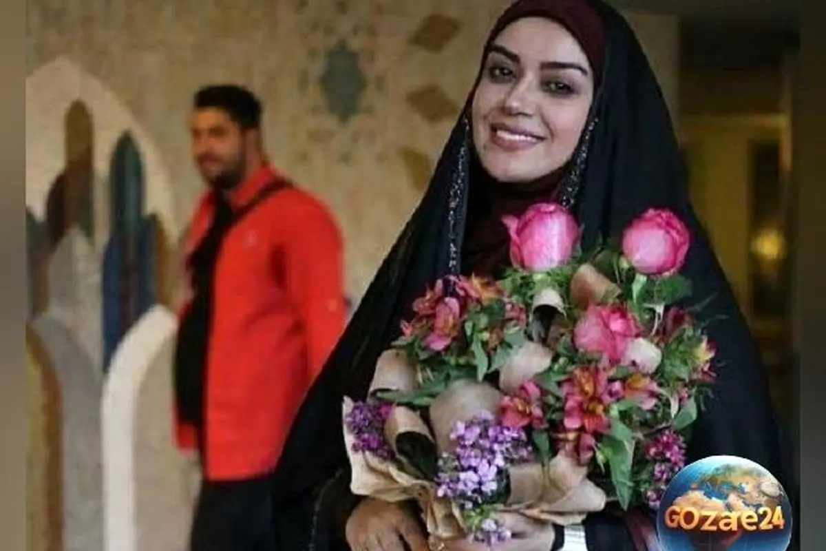 الهام چرخنده در لباس عروس و با استایل دهه ۶۰ در سریال آوای باران + تصاویر جذاب