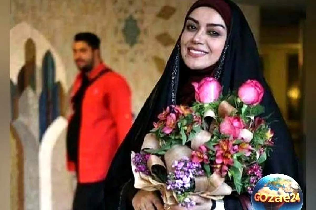 الهام چرخنده در لباس عروس و با استایل دهه ۶۰ در سریال آوای باران + تصاویر جذاب