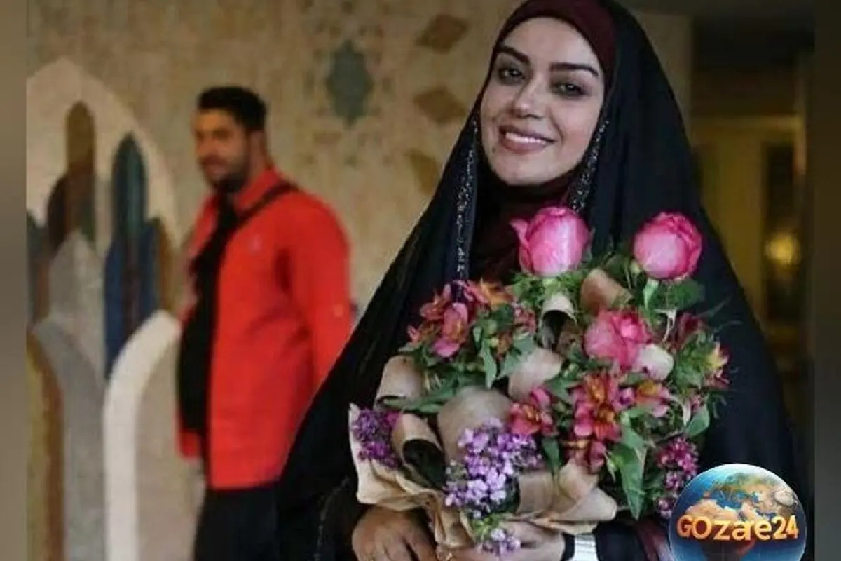 الهام چرخنده در لباس عروس و با استایل دهه ۶۰ در سریال آوای باران + تصاویر جذاب