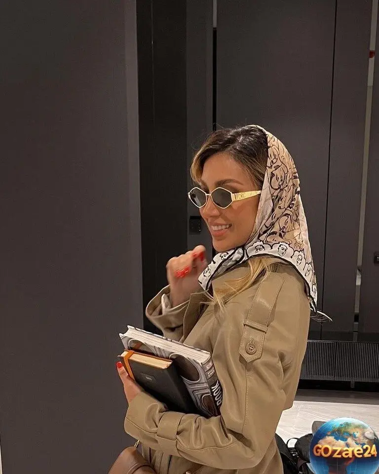 مینا مختاری همسر بهرام رادان با استایلی خاص در رستوران شیک؛ تصویری از غذای باکلاس و سلیقه متفاوت مادر خوش سلیقه