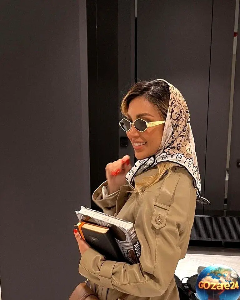 مینا مختاری همسر بهرام رادان با استایلی خاص در رستوران شیک؛ تصویری از غذای باکلاس و سلیقه متفاوت مادر خوش سلیقه