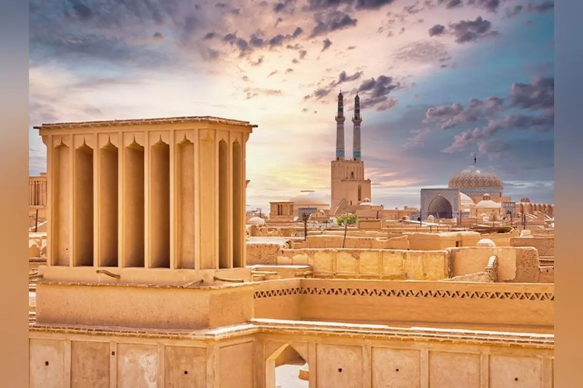 سفیر اسپانیا و همسرش در یزد از زیبایی بی‌نظیر بادگیرهای تاریخی ایرانی لذت بردند