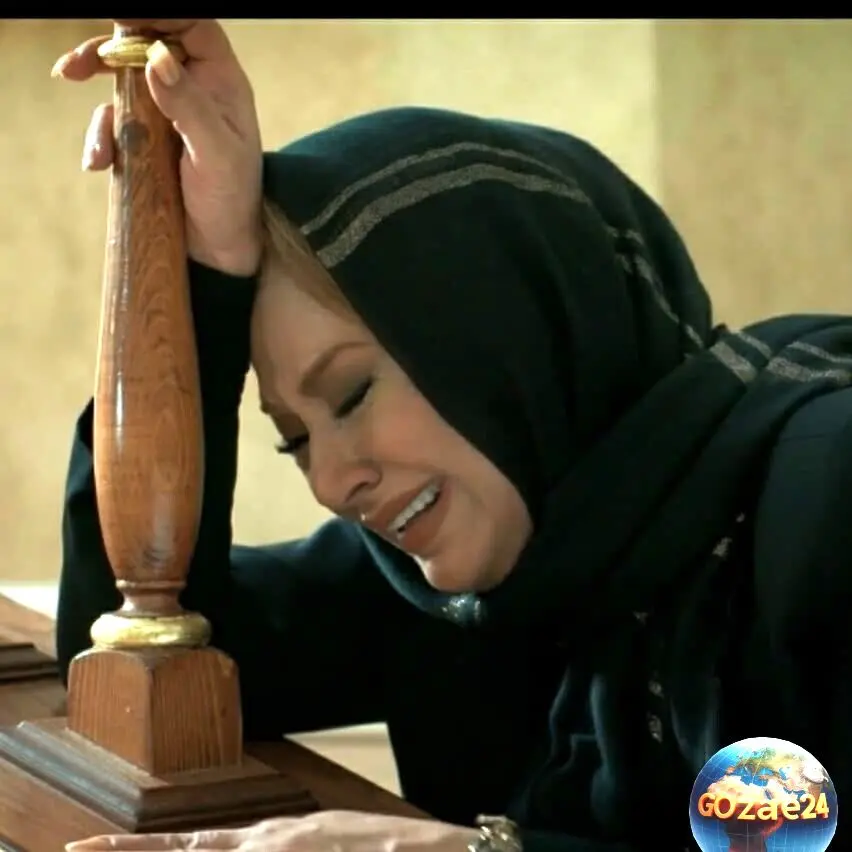 نسرین مقانلو با برگزاری جشن تولد مجلل و غمباری بر سر مزار پسر مرحومش در کنار بادکنک‌های طلایی و مشکی + ویدیو