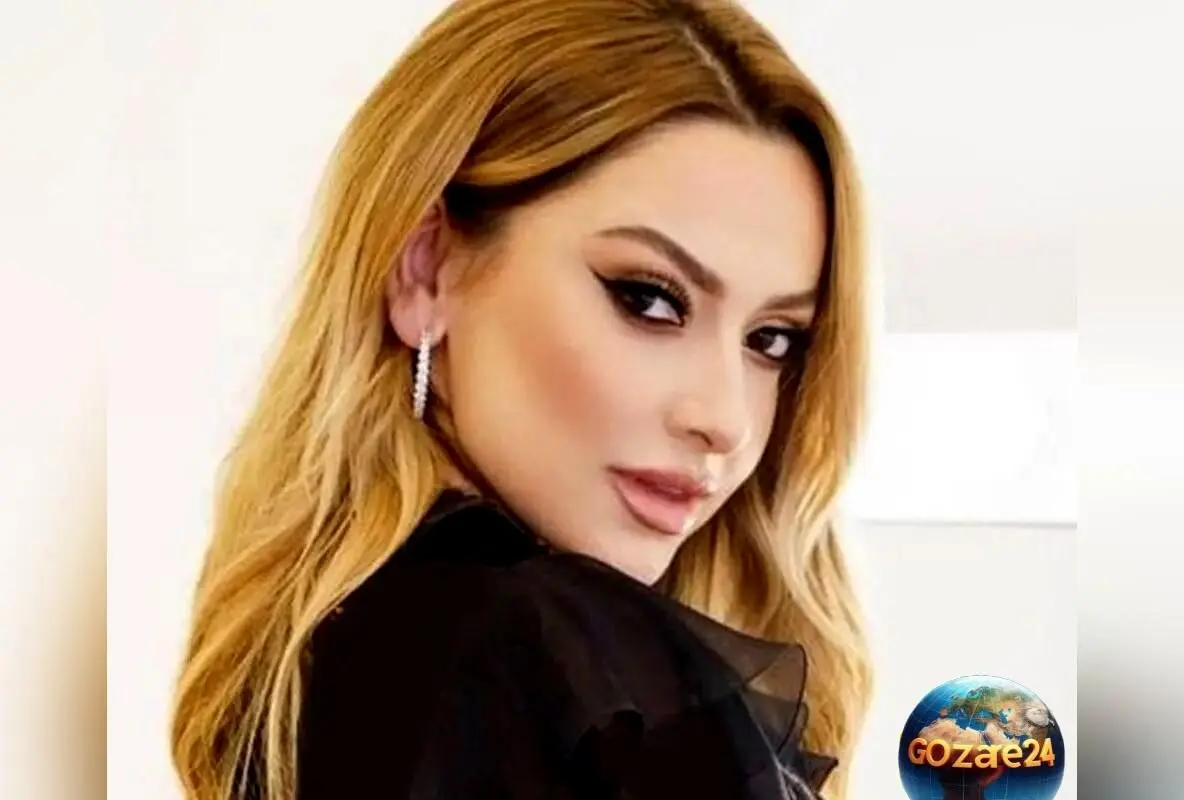 تصویر تم تولد و کیک زیبا و جلال‌آمیز حادیثه، خواننده محبوب ترکیه و اروپا