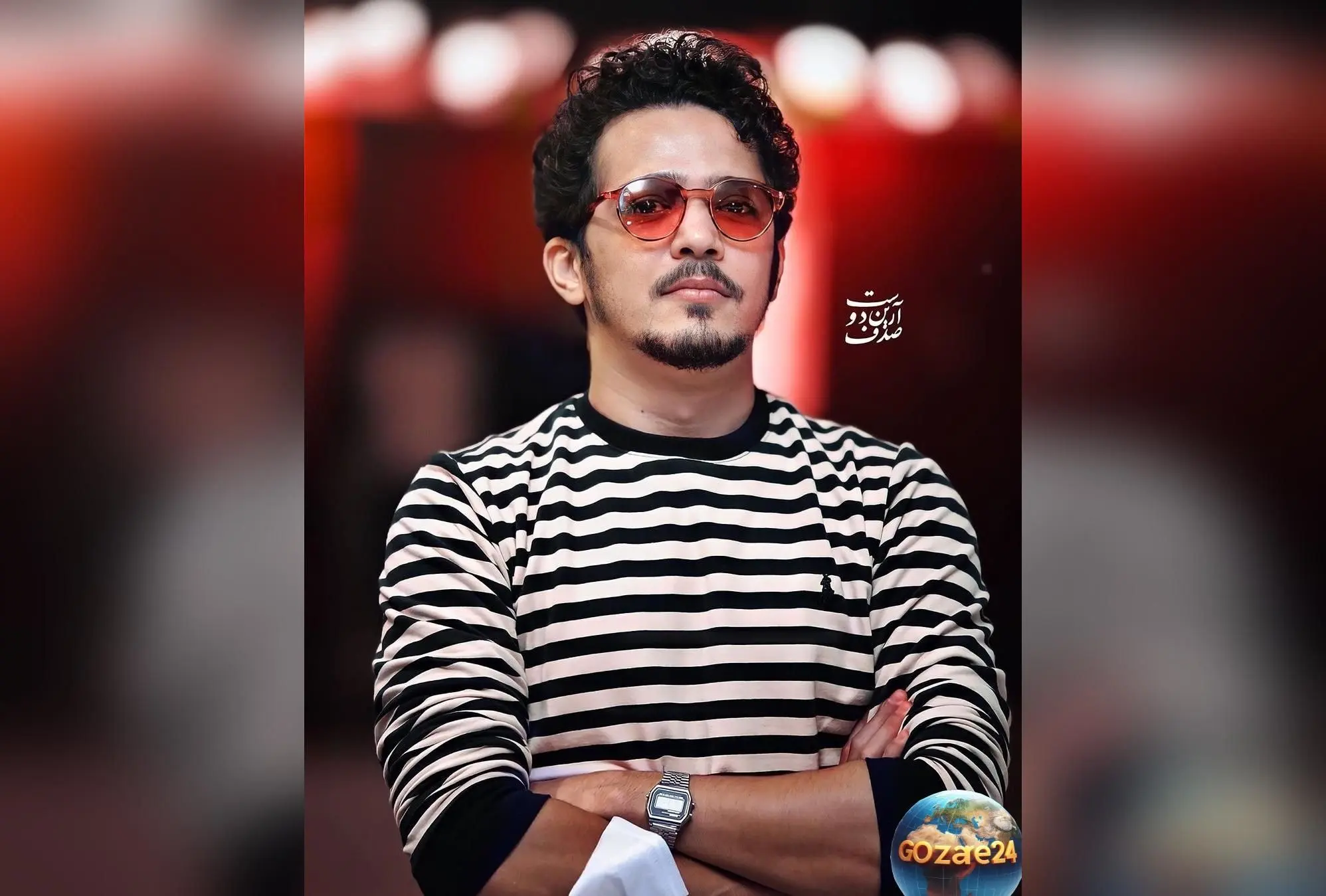 تیپ عجیب مجید نوروزی در جشنواره فیلم فجر؛ مرد بازنده با استایل خاص و تصاویر جدید