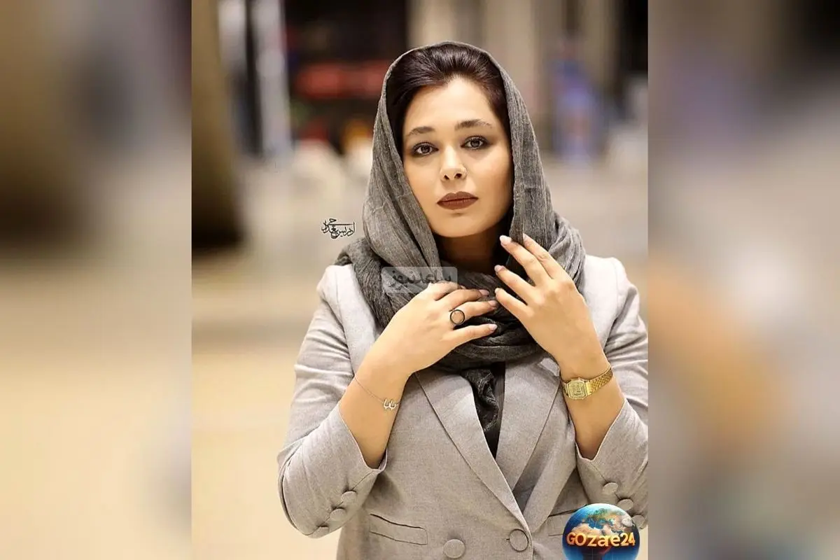 سانیا سالاری با لباس مشکی جذاب و منشوری جنجالی در فضای مجازی!