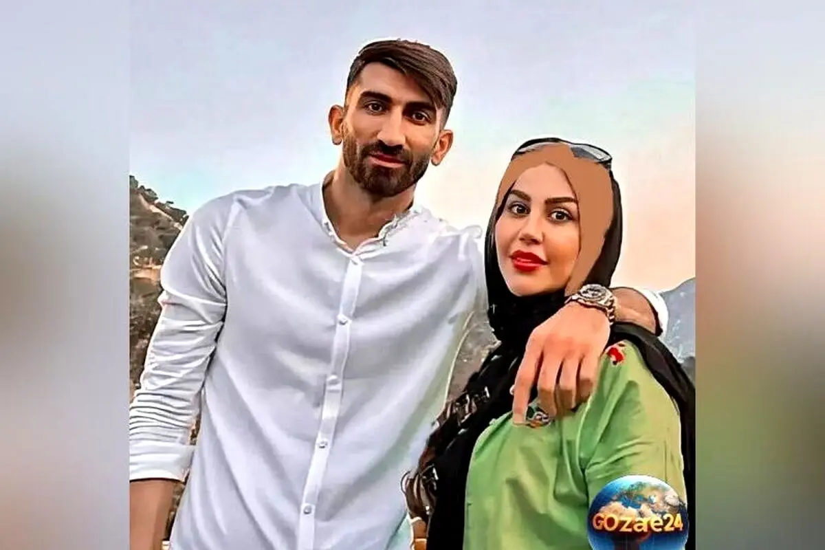 تصویر دیدنی از کیک تولد سفارشی با تزیین شکلات 3 بعدی و گل‌های طبیعی اکرم بانو همسر علیرضا بیرانوند + داستان زندگی و عشق زوج فوتبالیست