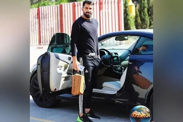 ورود تاریخی حسین کنعانی‌زادگان با خودرو لاکچری به باشگاه پرسپولیس + ویدیو دیدنی