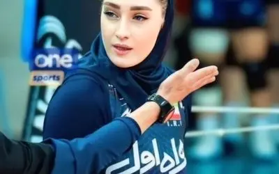 عکس نادر و دیدنی از کودکی آیتک سلامت کاپیتان تیم ملی والیبال بانوان ایران + داستان زندگی و موفقیت‌های او
