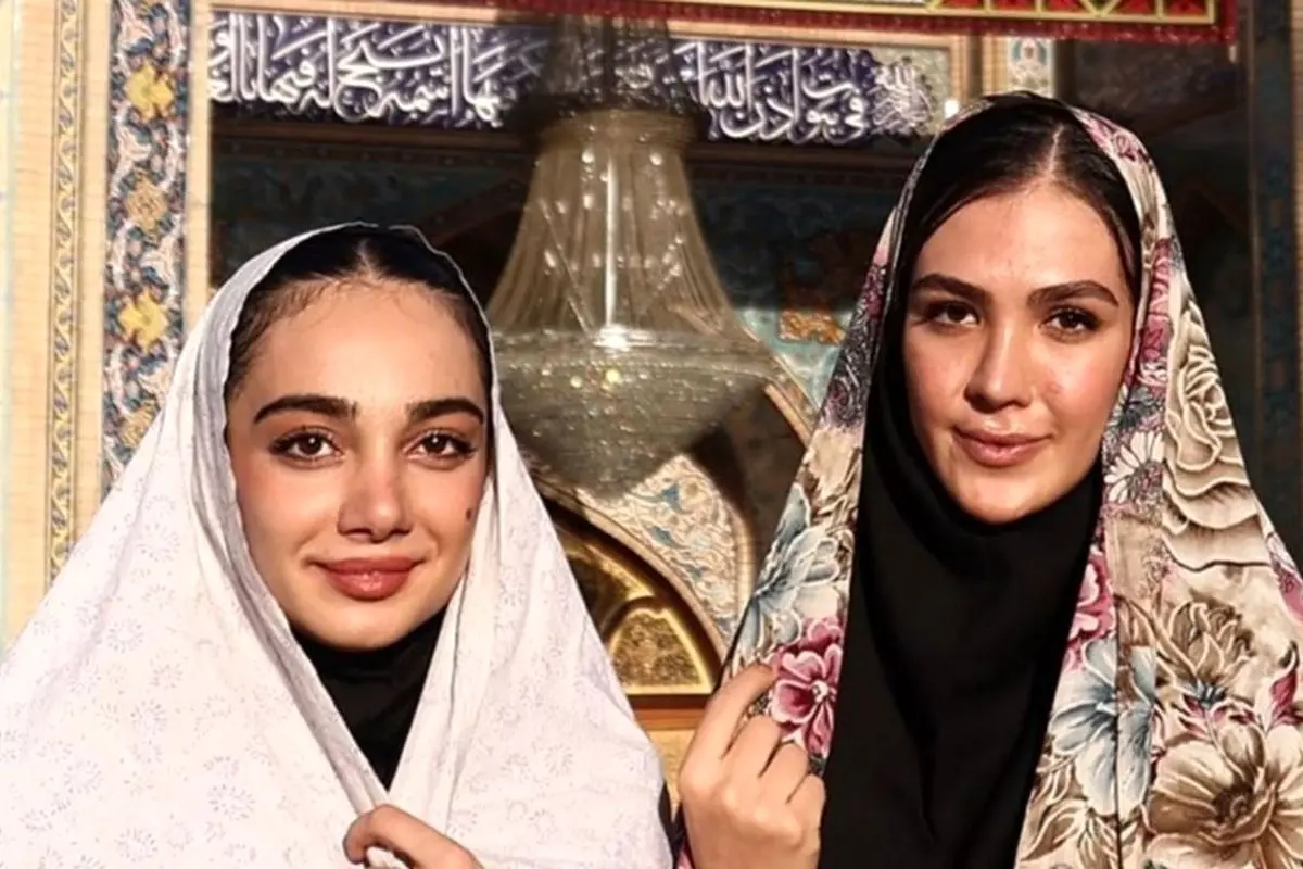 تصاویر دیدنی از حضور تیم ملی والیبال بانوان در امام زاده صالح قبل از سفر به ویتنام