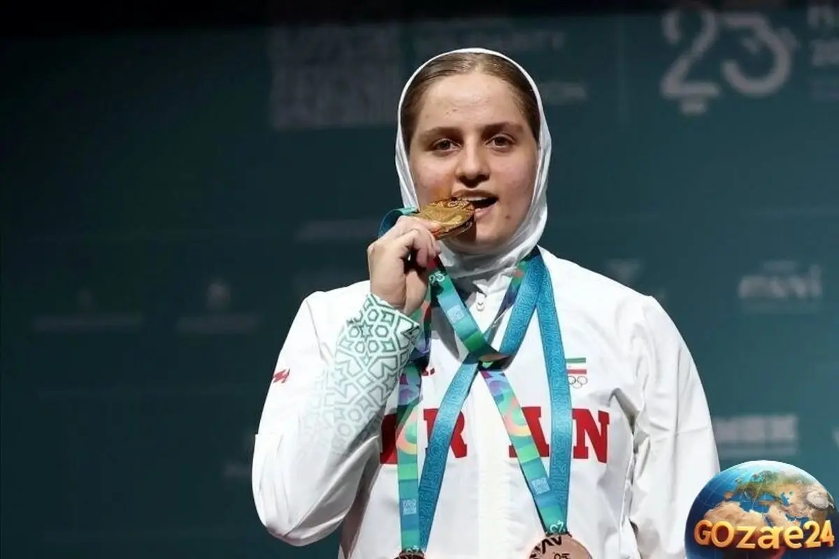 مهسا بهشتی، قهرمان وزنه‌برداری نوجوان ایرانی، از عشق به ایران و آمادگی جان‌فشانی برای خاک وطن گفت