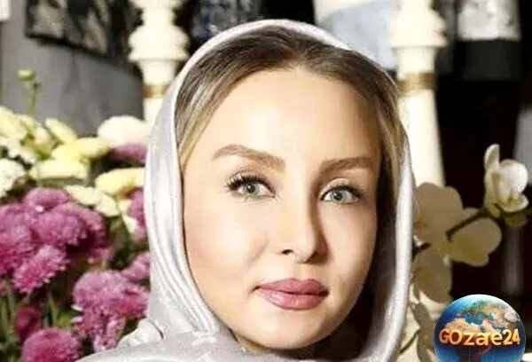 حضور شیک حدیث فولادوند در بزرگداشت گلاب آدینه با استایلی خاص و لباس سرمه‌ای