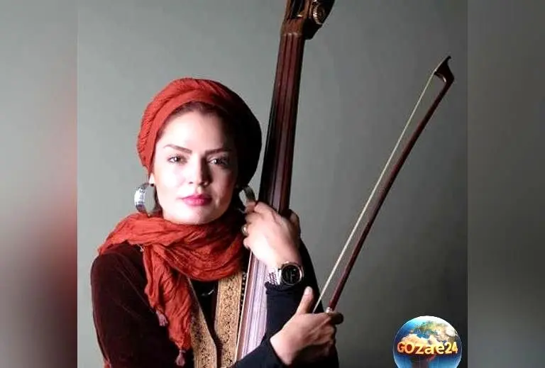 تصویر دیدنی از سپیده خداوردی با پیانوی لوکس و طراحی داخلی مدرن اتاق موسیقی
