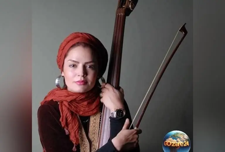 تصویر دیدنی از سپیده خداوردی با پیانوی لوکس و طراحی داخلی مدرن اتاق موسیقی