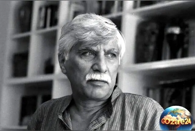 تصویر تاریخی بهرام بیضایی در جشنواره فیلم فجر 1370 کنار سیدمحمد خاتمی و لحظه دریافت جایزه ویژه فیلم «مسافران»