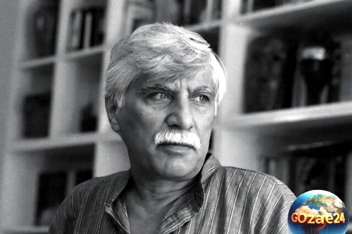 تصویر تاریخی بهرام بیضایی در جشنواره فیلم فجر 1370 کنار سیدمحمد خاتمی و لحظه دریافت جایزه ویژه فیلم «مسافران»