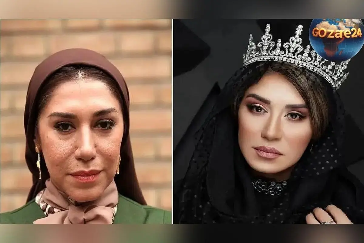 نسیم ادبی با استایل جدید و تغییرات چشمگیر در ظاهر و سبک مدلینگ با الهام از رزهای سیاه و قرمز