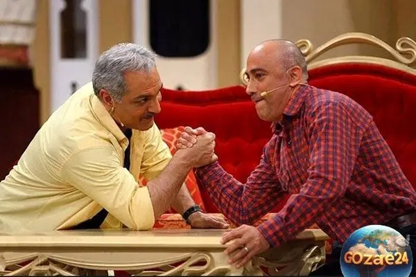 فیلم دیدنی: رقابت مهران مدیری و مرحوم عارف لرستانی در برنامه دورهمی؛ لحظه‌های پرهیجان و شوخی‌های بی‌نظیر