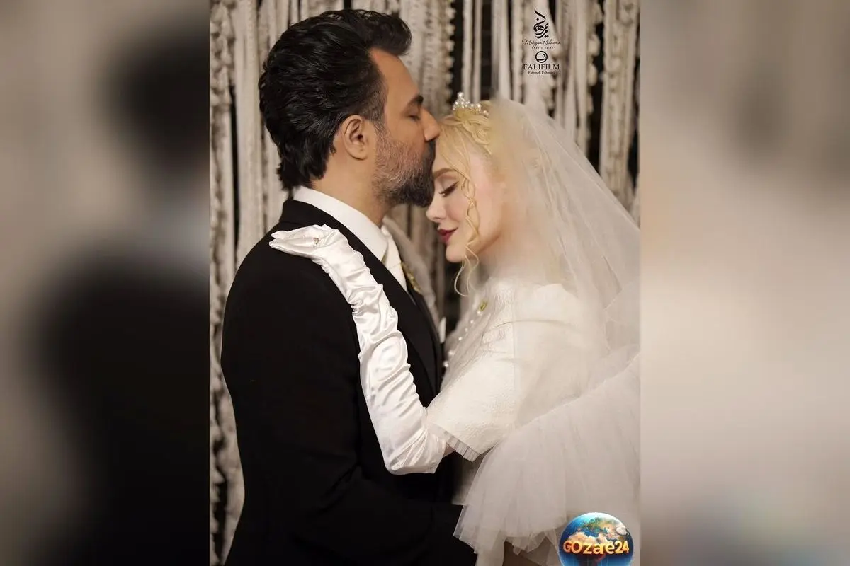 عروسی لاکچری آرام جعفری و بابک انصاری با طراحی اروپایی، تصاویر و جزئیات جشن مجلل
