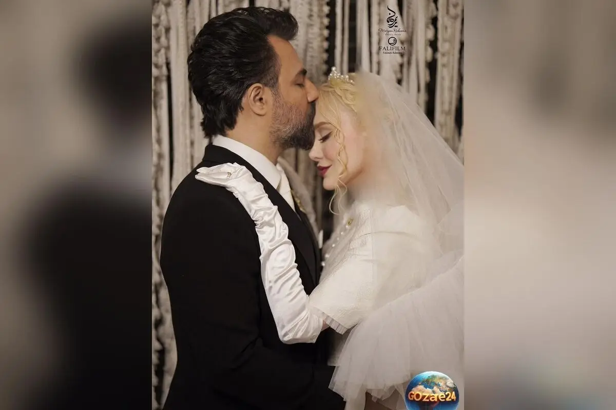 عروسی لاکچری آرام جعفری و بابک انصاری با طراحی اروپایی، تصاویر و جزئیات جشن مجلل